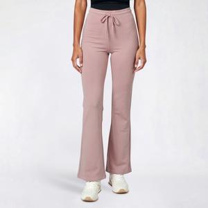 Juniors Love Tree Soft Air High Rise Drawstring Waist Flare Pants
